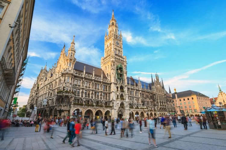 Marienplatz à Munich