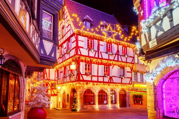 Décorations de Noël à Colmar