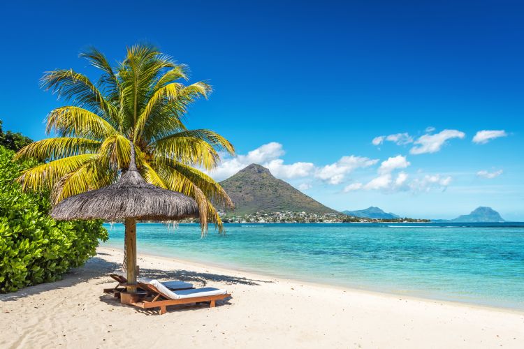 Plage de l'île Maurice