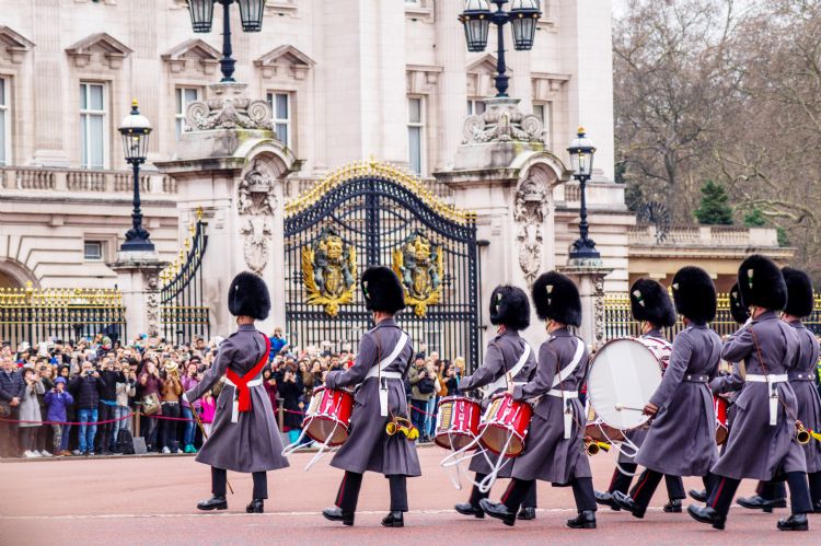 Garde du roi à Buckingham Palace