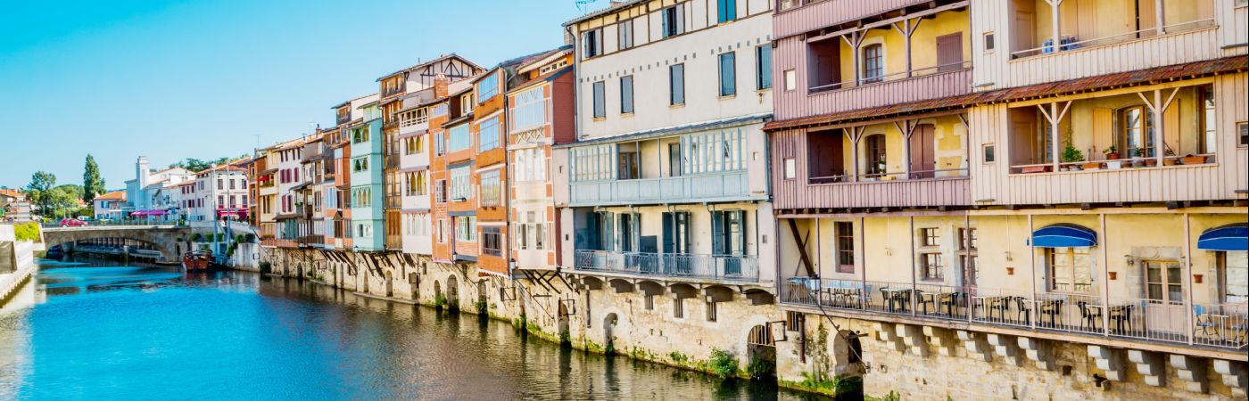 Maisons sur l'Agoût à Castres