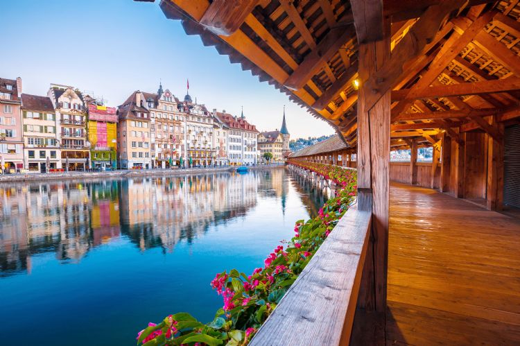 Kapellbrücke à Lucerne