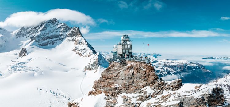 Jungfraujoch et l'observatoire du Sphinx